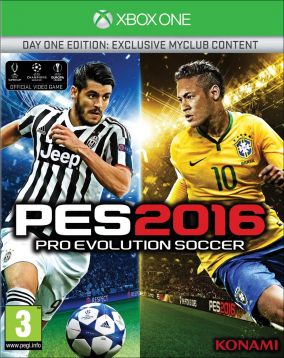 Copertina del gioco Pro Evolution Soccer 2016 per Xbox One