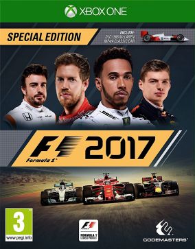 Immagine della copertina del gioco F1 2017 per Xbox One
