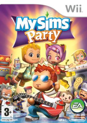 Copertina del gioco MySims Party per Nintendo Wii