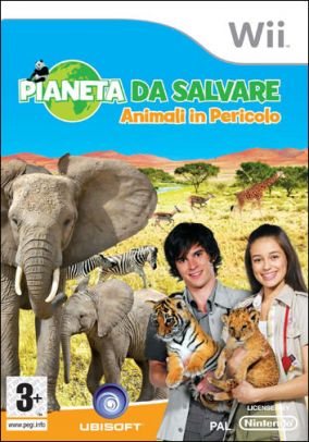 Immagine della copertina del gioco Pianeta Da Salvare: Animali In Pericolo per Nintendo Wii