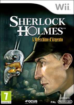 Immagine della copertina del gioco The Adventures of Sherlock Holmes: l'orecchino d'argento per Nintendo Wii
