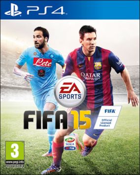 Immagine della copertina del gioco FIFA 15 per PlayStation 4