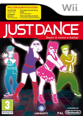 Immagine della copertina del gioco Just Dance per Nintendo Wii