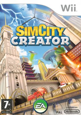 Copertina del gioco Sim City Creator per Nintendo Wii