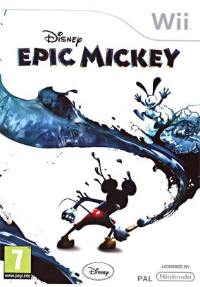 Immagine della copertina del gioco Disney Epic Mickey per Nintendo Wii