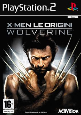 Copertina del gioco X-Men - Le Origini: Wolverine per PlayStation 2