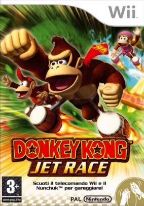 Immagine della copertina del gioco Donkey Kong: Jet Race per Nintendo Wii