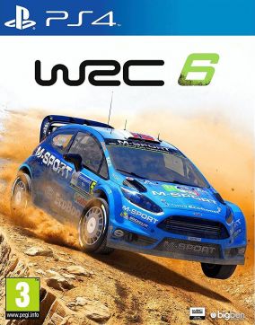 Copertina del gioco WRC 6 per PlayStation 4