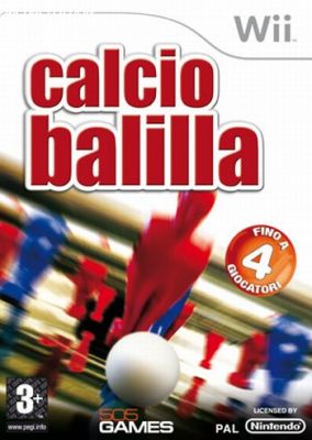 Copertina del gioco Calcio Balilla per Nintendo Wii
