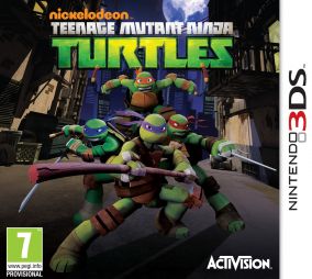 Copertina del gioco Nickelodeon: Teenage Mutant Ninja Turtles per Nintendo 3DS