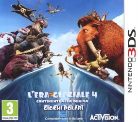 Copertina del gioco L'Era Glaciale 4: Continenti alla Deriva - Giochi Polari per Nintendo 3DS