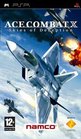 Copertina del gioco Ace Combat X: Skies of Deception per PlayStation PSP