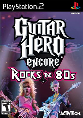Immagine della copertina del gioco Guitar Hero II Encore: Rocks the 80s per PlayStation 2