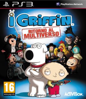 Immagine della copertina del gioco I Griffin Ritorno al Multiverso per PlayStation 3