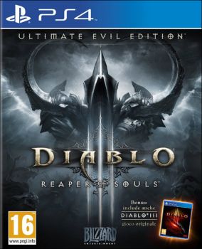 Copertina del gioco Diablo III: Ultimate Evil Edition per PlayStation 4
