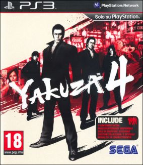 Immagine della copertina del gioco Yakuza 4 per PlayStation 3