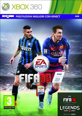 Copertina del gioco FIFA 16 per Xbox 360
