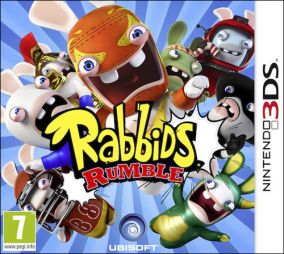Immagine della copertina del gioco Rabbids Rumble per Nintendo 3DS
