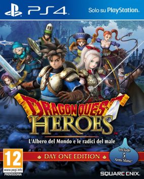 Immagine della copertina del gioco Dragon Quest Heroes: L'Albero del Mondo e Le Radici del Male per PlayStation 4