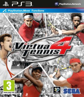 Immagine della copertina del gioco Virtua Tennis 4 per PlayStation 3