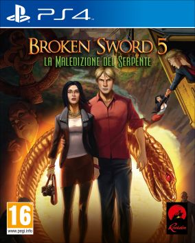 Copertina del gioco Broken Sword 5: La Maledizione del Serpente per PlayStation 4
