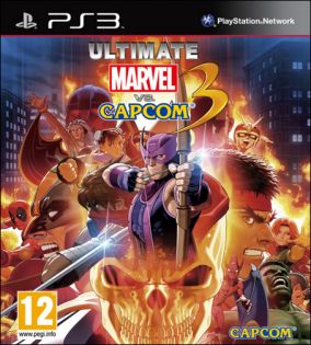 Copertina del gioco Ultimate Marvel vs. Capcom 3 per PlayStation 3