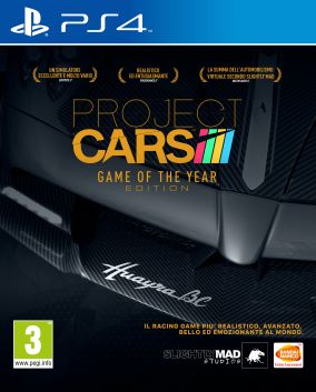 Copertina del gioco Project CARS Game Of The Year Edition per PlayStation 4