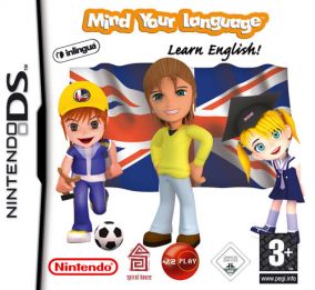 Immagine della copertina del gioco Mind Your Language: Impara l'Inglese! per Nintendo DS