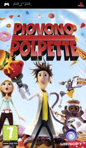 Immagine della copertina del gioco Piovono Polpette per PlayStation PSP