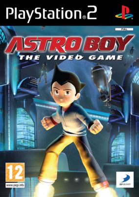 Copertina del gioco Astro Boy: The Video Game per PlayStation 2