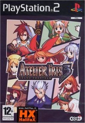 Immagine della copertina del gioco Atelier Iris 3: Grand Phantasm per PlayStation 2