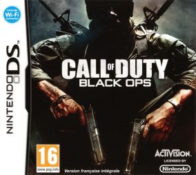 Copertina del gioco Call of Duty Black Ops per Nintendo DS