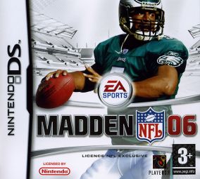 Copertina del gioco Madden NFL 06 per Nintendo DS
