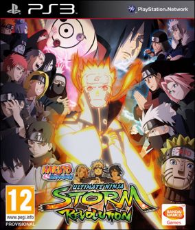 Immagine della copertina del gioco Naruto Shippuden: Ultimate Ninja Storm Revolution per PlayStation 3