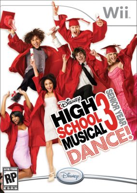 Immagine della copertina del gioco High School Musical 3: Senior Year Dance! per Nintendo Wii