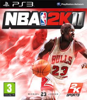 Immagine della copertina del gioco NBA 2K11 per PlayStation 3