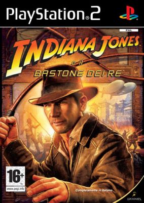 Copertina del gioco Indiana Jones e il Bastone dei Re per PlayStation 2