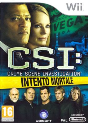 Copertina del gioco CSI Intento Mortale per Nintendo Wii