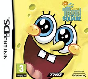 Immagine della copertina del gioco SpongeBob's Truth or Square per Nintendo DS