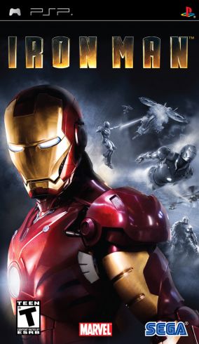 Copertina del gioco Iron man per PlayStation PSP