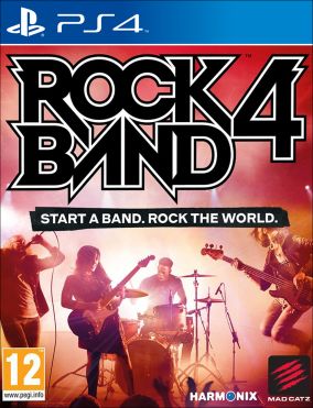 Immagine della copertina del gioco Rock Band 4 per PlayStation 4