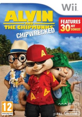 Immagine della copertina del gioco Alvin & The Chipmunks per Nintendo Wii