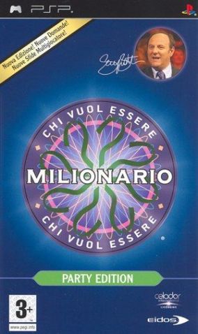 Copertina del gioco Chi Vuol Essere Milionario Party Edition per PlayStation PSP