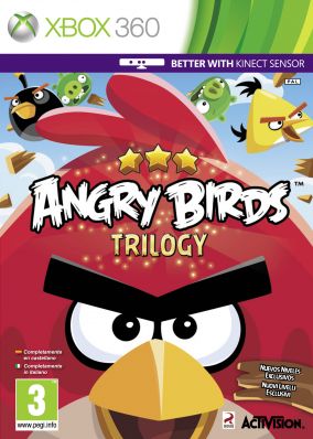 Copertina del gioco Angry Birds Trilogy per Xbox 360