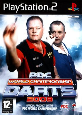 Copertina del gioco PDC World Championship Darts 2008 per PlayStation 2