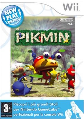 Copertina del gioco New Play Control! Pikmin per Nintendo Wii
