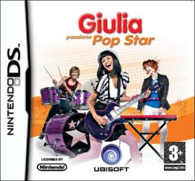 Immagine della copertina del gioco Giulia Passione Pop Star per Nintendo DS
