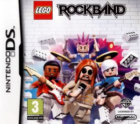 Copertina del gioco Lego Rock Band per Nintendo DS
