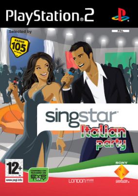 Immagine della copertina del gioco SingStar Italian Party per PlayStation 2