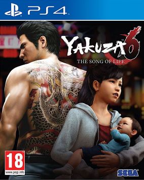 Copertina del gioco Yakuza 6: The Song of Life per PlayStation 4
